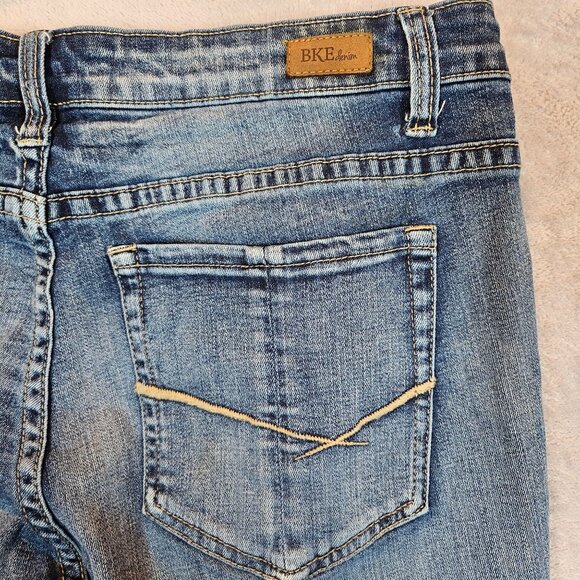 BKE Payton Universal Fit Mid-Rise Bootcut Jeans Womens 33x33.5 Medium Wash - Picture 13 of 16
